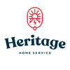 Heritage plumbing heating cooling electric logo