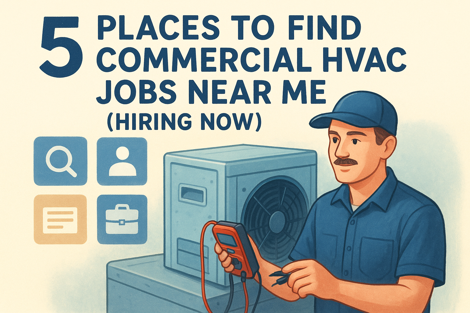 5 Places To Find Commercial HVAC Jobs Near Me (Hiring Now)