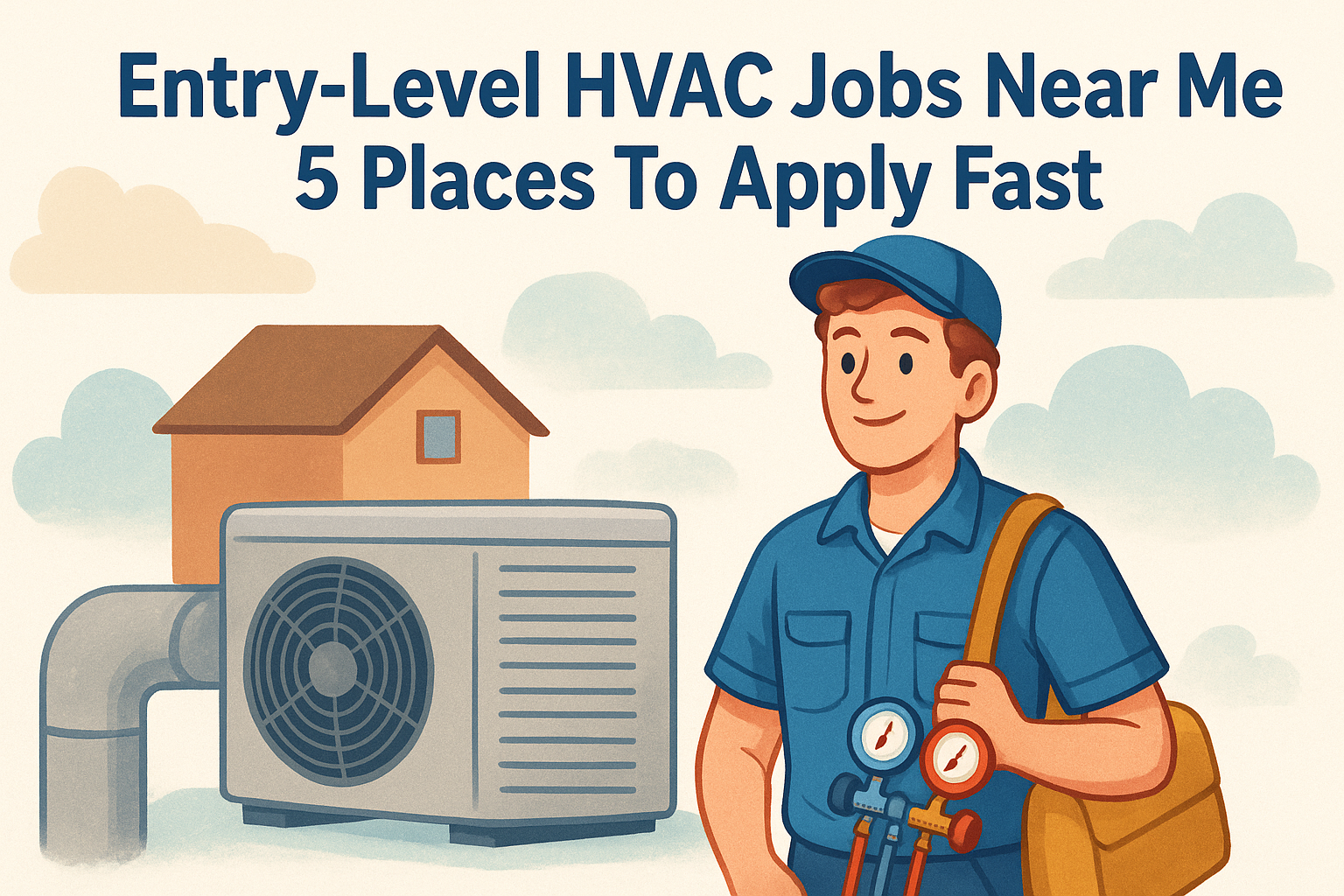 Entry Level HVAC Jobs Near Me: 5 Places To Apply Fast