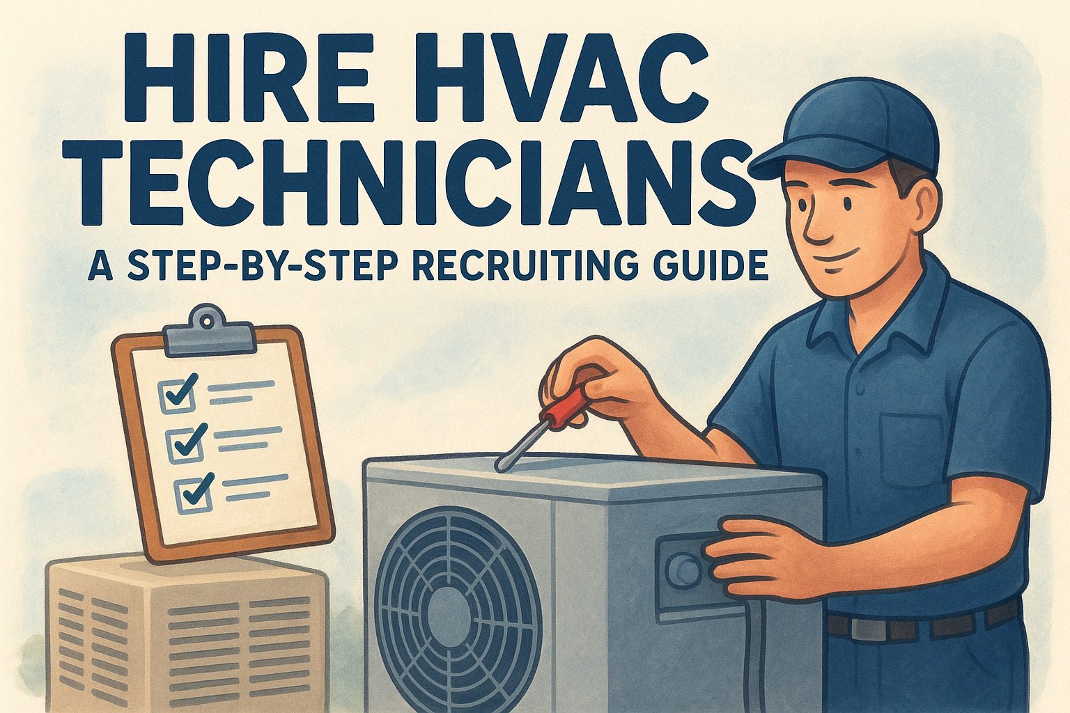 Hire HVAC Technicians: A Step-by-Step Recruiting Guide