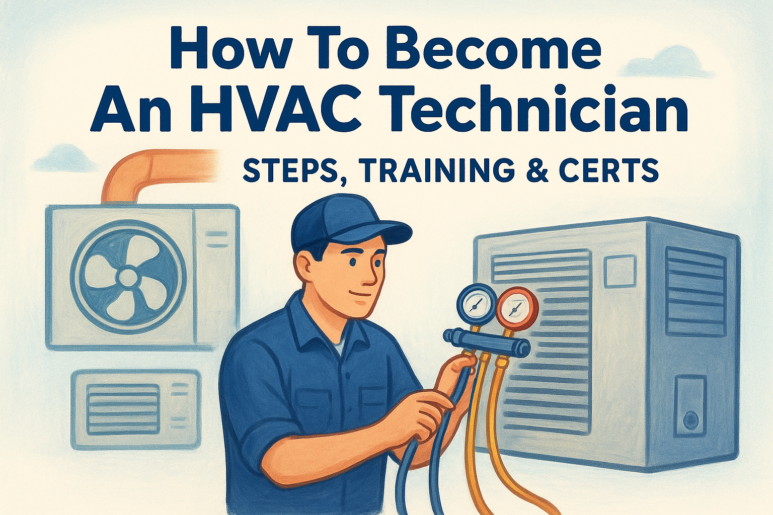 How To Become An HVAC Technician: Steps, Training & Certs