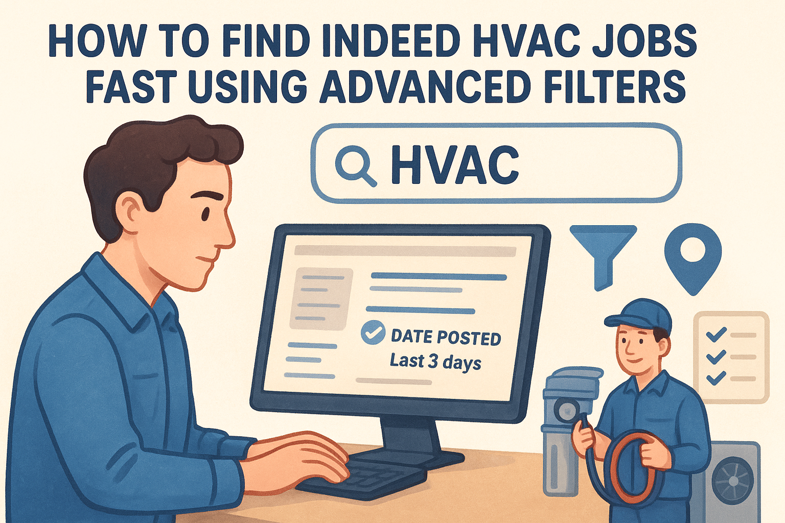 How To Find Indeed HVAC Jobs Fast Using Advanced Filters