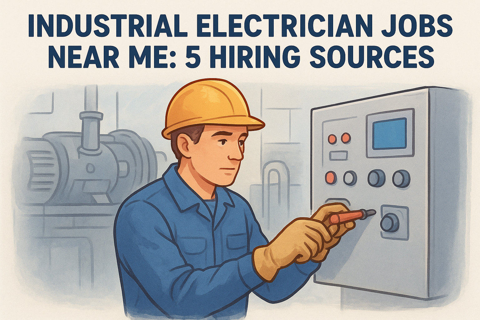 Industrial Electrician Jobs Near Me: 5 Hiring Sources