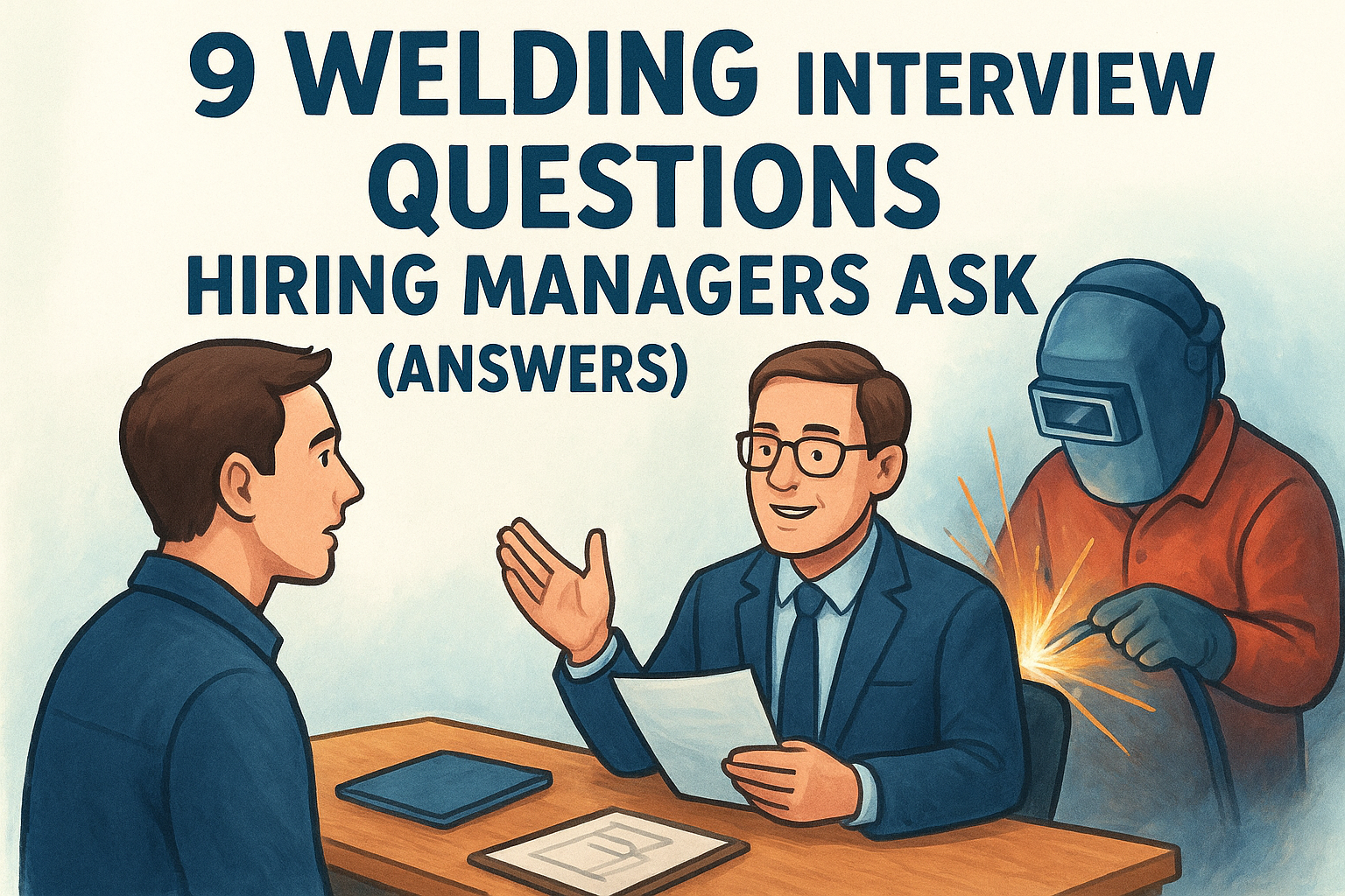 9 Welding Interview Questions Hiring Managers Ask (Answers)