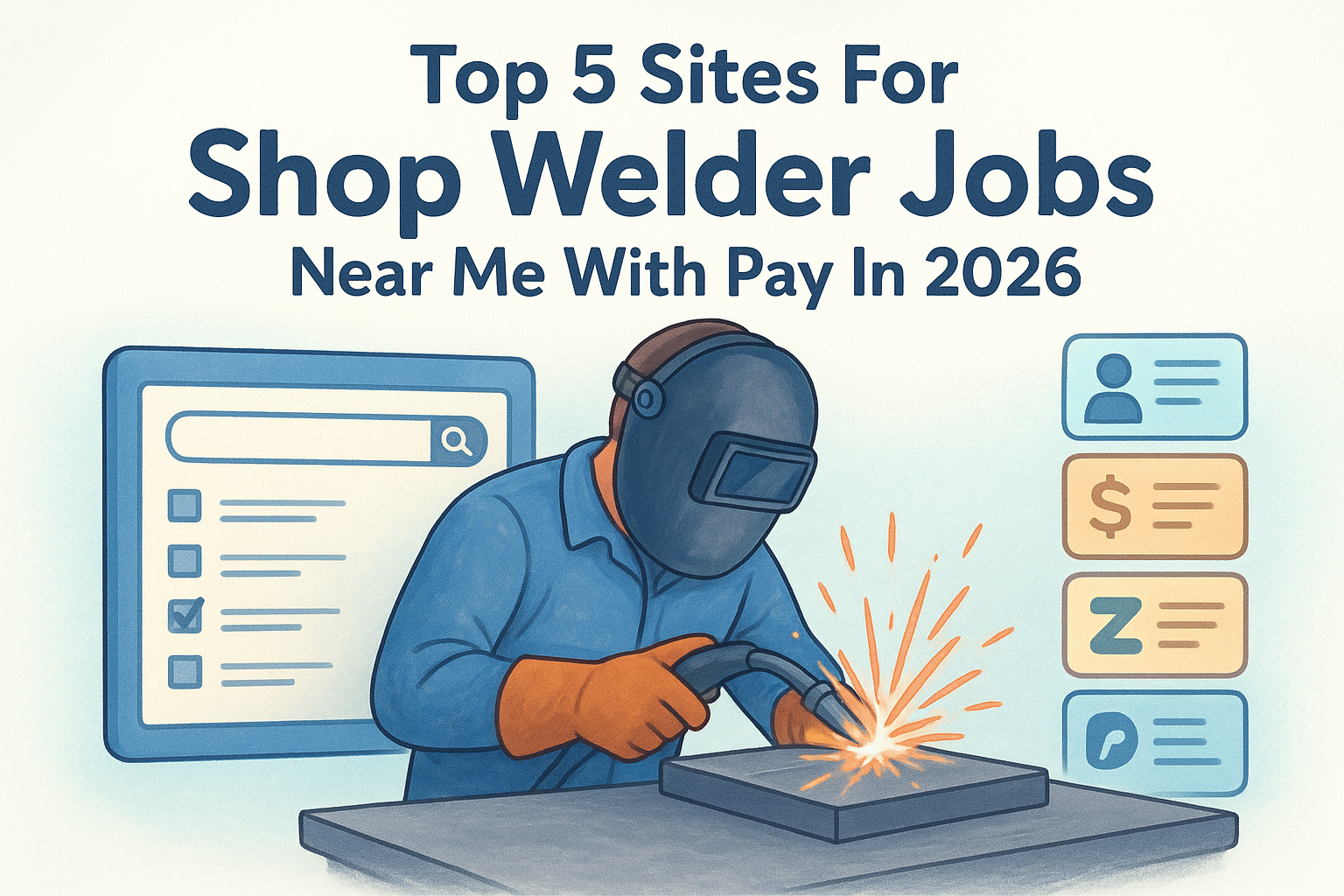 Top 5 Sites For Shop Welder Jobs Near Me With Pay In 2026