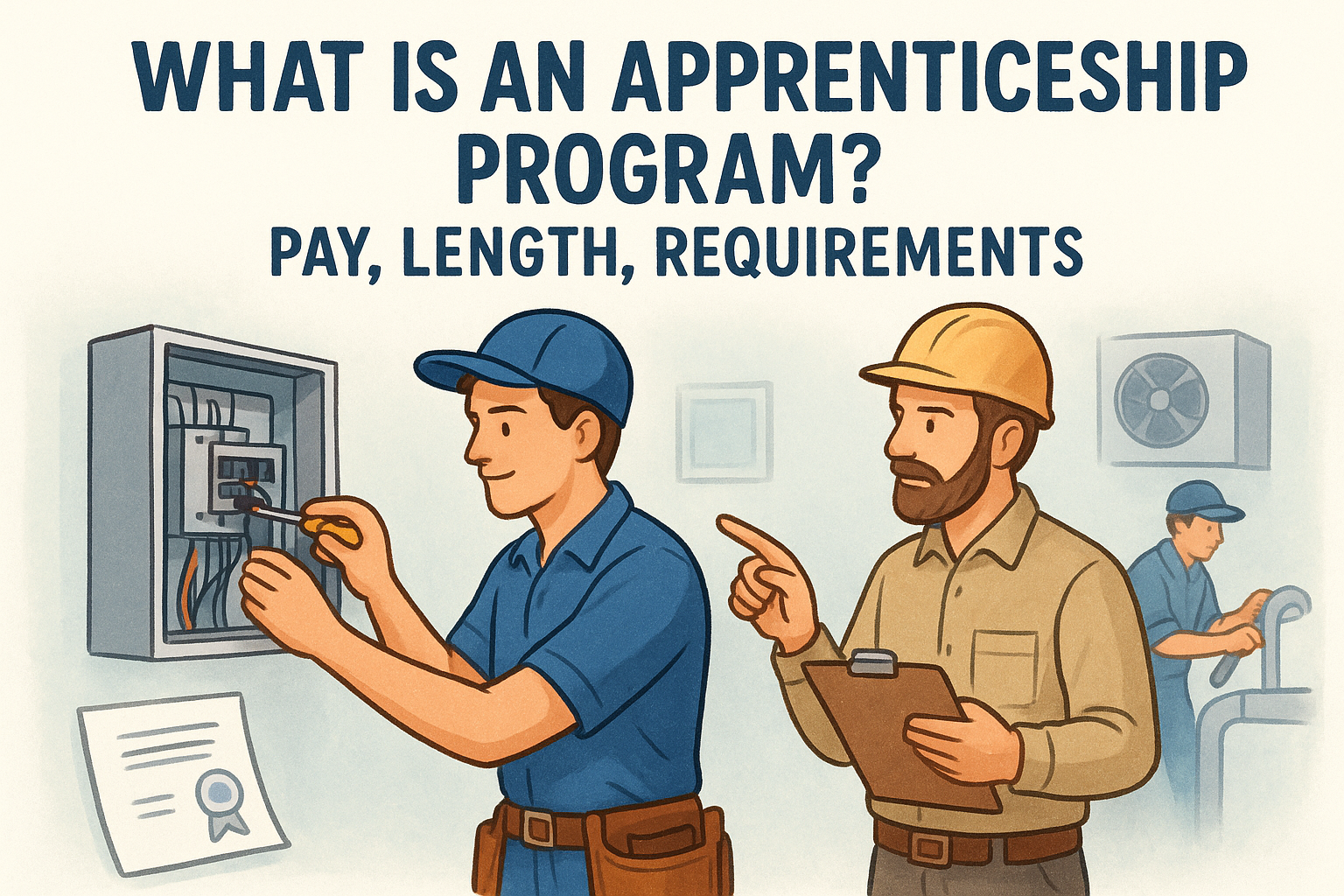 What Is An Apprenticeship Program? Pay, Length, Requirements